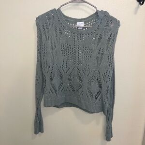 Blue Rain Women's Knit Sweater - Gray